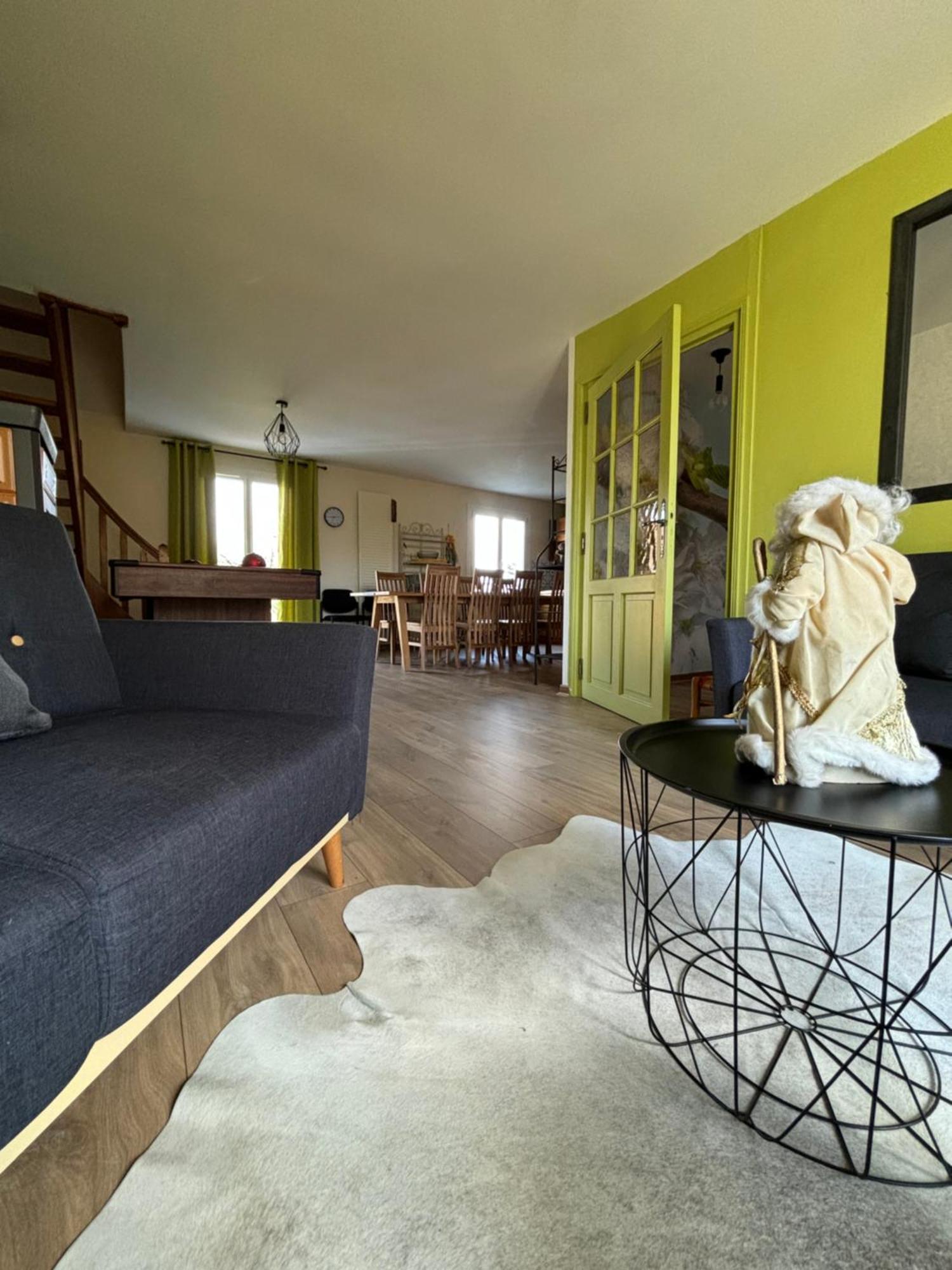 Вилла Le Bleu De B. Saint-Etienne-en-Bresse Экстерьер фото